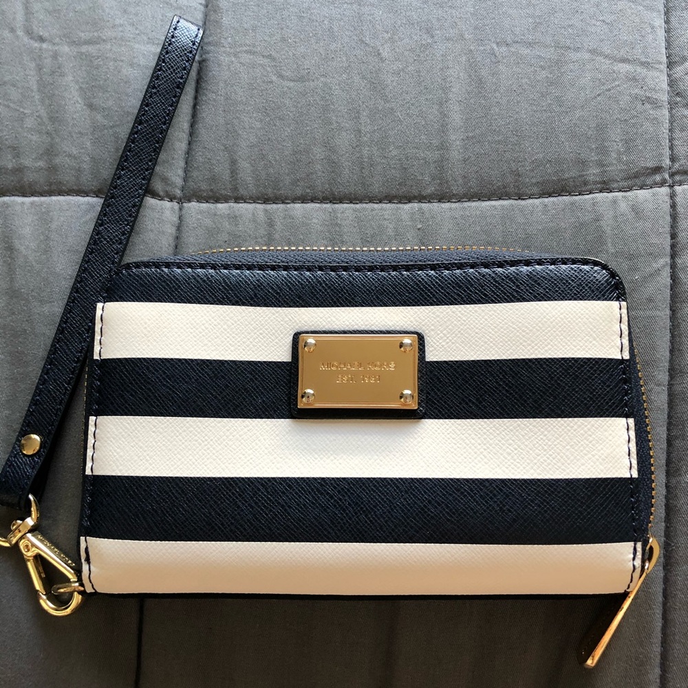 Michael Kors Striped Wallet